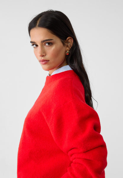 Suzanne | Rode classy sweater