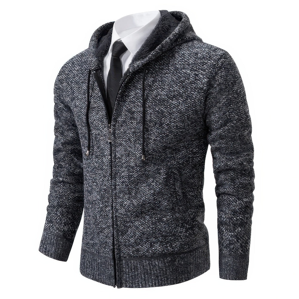 Heren Fleece Casual Sportjas