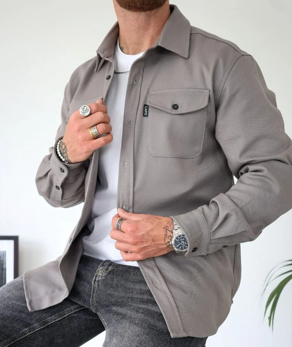 Silvio™ | Overshirt met Knopen