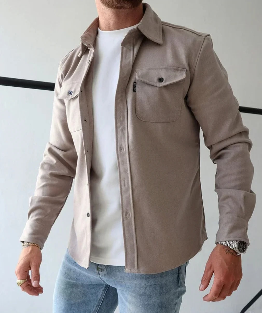 Silvio™ | Overshirt met Knopen