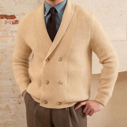 Varm strikket cardigan for menn | Onni