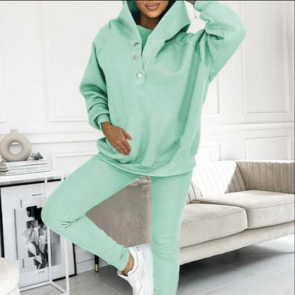 Casual en comfortabel sweatshirt met capuchon