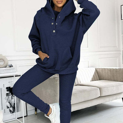 Casual en comfortabel sweatshirt met capuchon