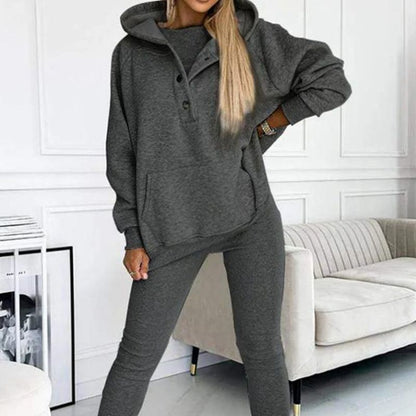 Casual en comfortabel sweatshirt met capuchon