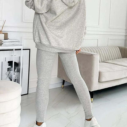 Casual en comfortabel sweatshirt met capuchon